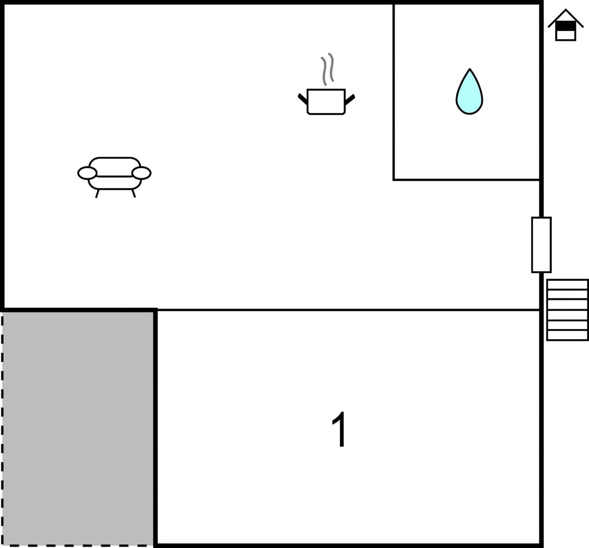 1 Bedroom Lovely In *